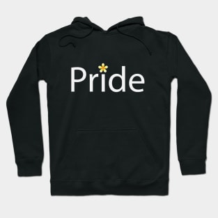 Pride artistic typography design Hoodie